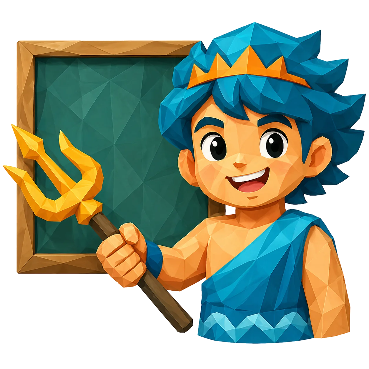 Poseidon teaching Chinese